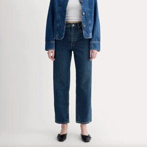 NWT Womens Everlane The Way-High Jean 2.0 | Dark Indigo | Size 27 | 27.5” Inseam